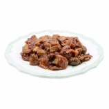 Sicilian Eggplant Caponata served on a plate