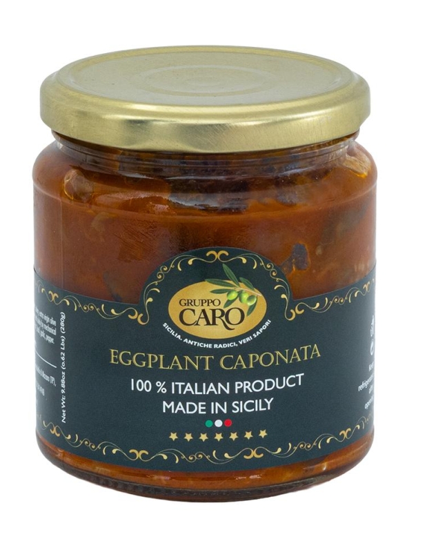 Caponata d'aubergines siciliennes